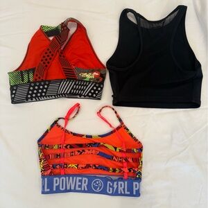 Colorful and Black Women's Underwear Set